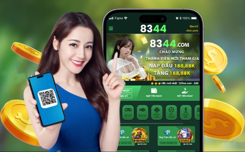 Hình ảnh quảng cáo của hitclub hiển thị nền tảng và các lợi ích